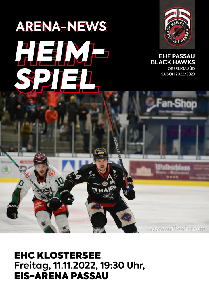 Stadionmagazin Ehc Klostersee 2211 1